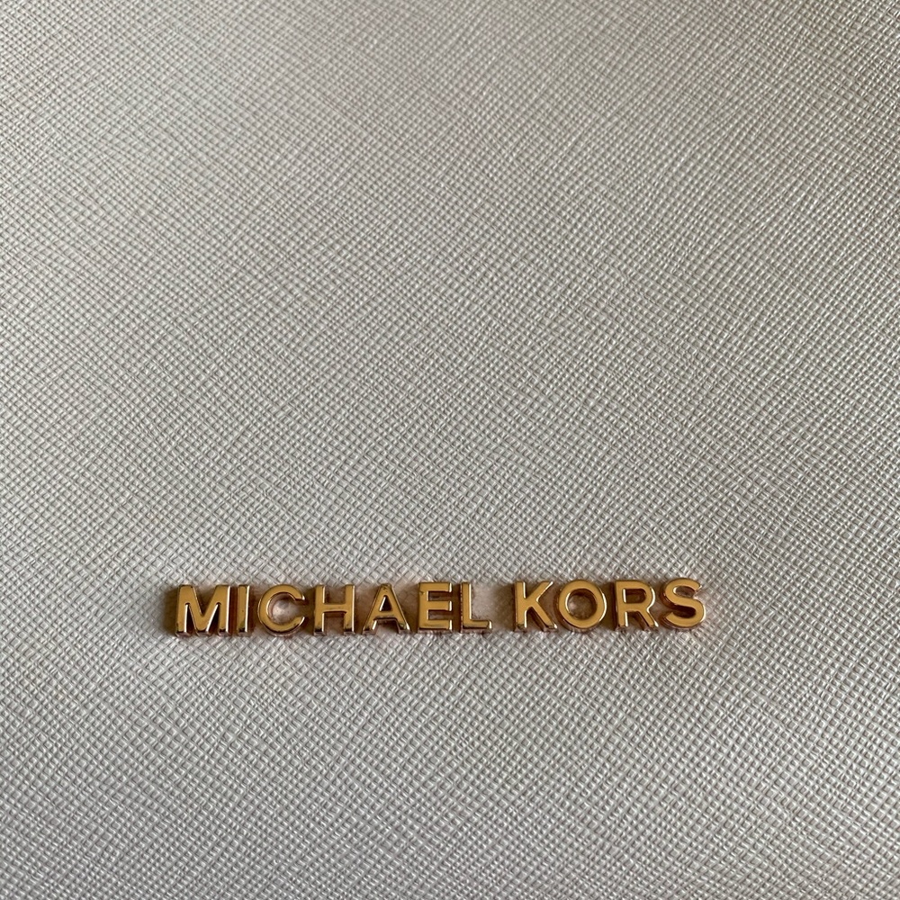 Michael Kors Sofia Large Leather Satchel - Picture 2 of 5